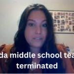 Florida middle school teacher terminated