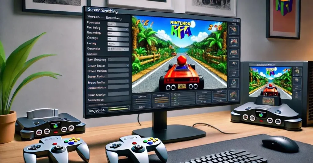 how to get rid of borders on pj64