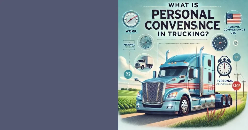 Personal Conveyance in Trucking