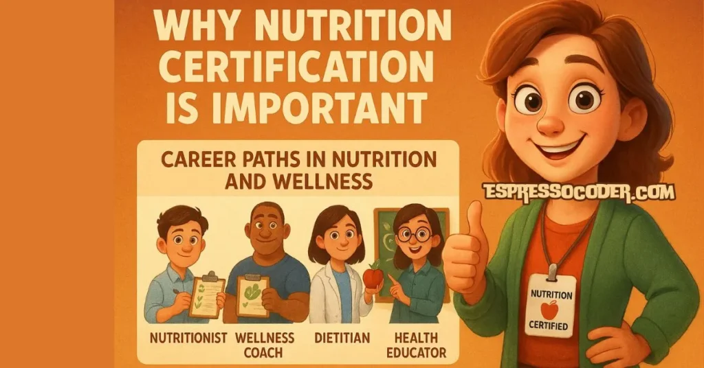 Certified in Nutrition