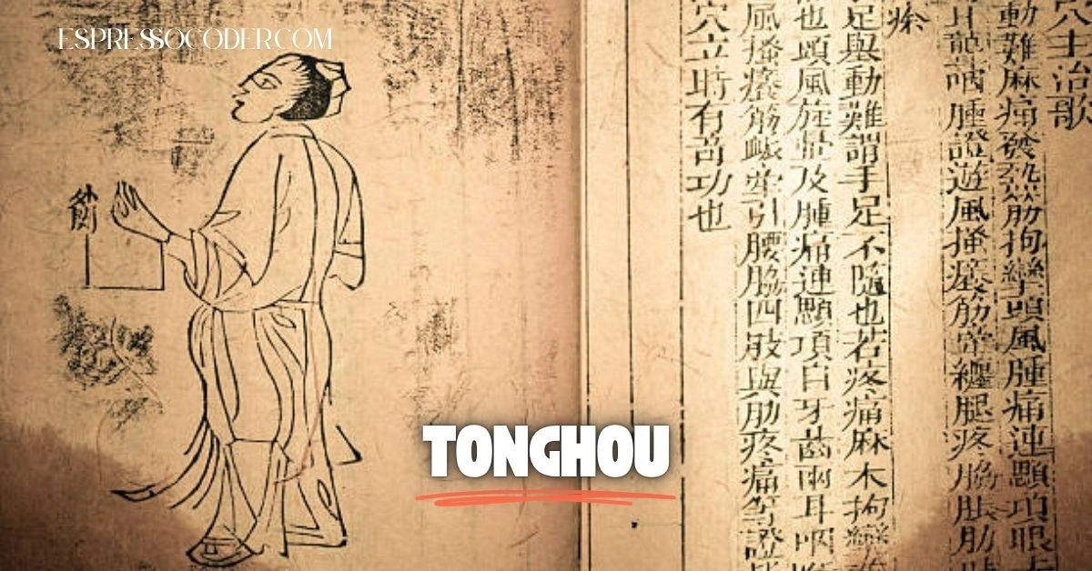 Historical Chinese scroll featuring Tonghou noble title from Han Dynasty.