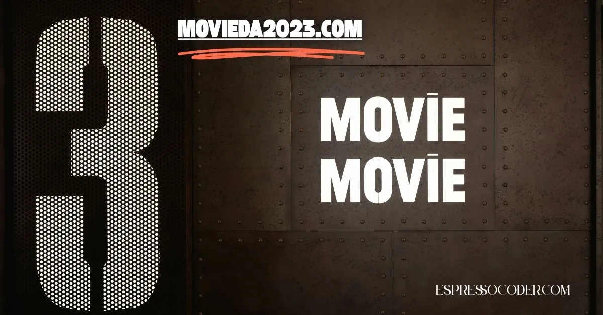 movieda2023.com homepage with movie thumbnails and streaming options.