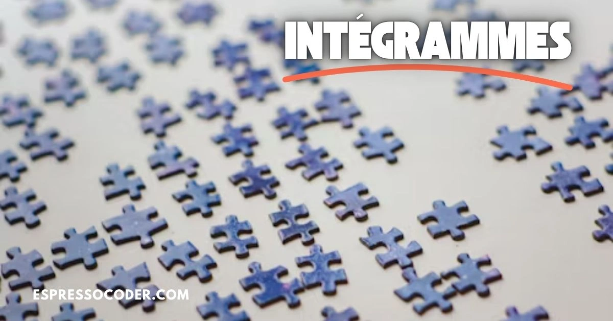 Integrammes puzzle grid with clues for logical deduction and pattern recognition.