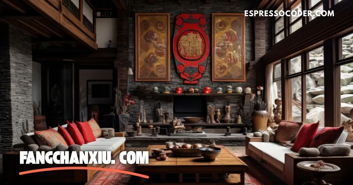 Before and after images of renovated Chinese apartment highlighting interior design transformation.