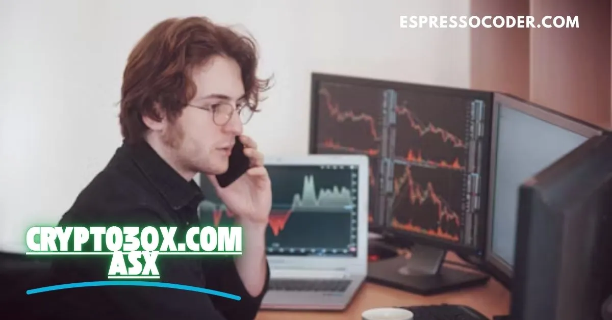 Crypto30x.com sentiment analyzer showing Twitter mentions and ASX stock sentiment index.