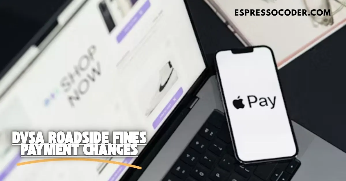 Apple Pay and Google Pay icons used in DVSA roadside fines payment system.