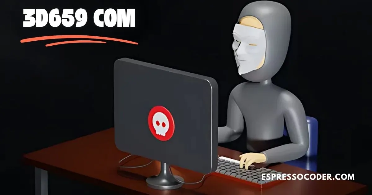 Suspicious browser redirect to 3d659 com warning page.