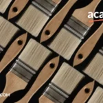 Brushed metal texture showing acamento in product design.
