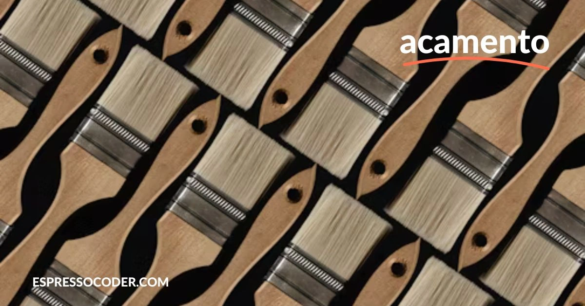 Brushed metal texture showing acamento in product design.