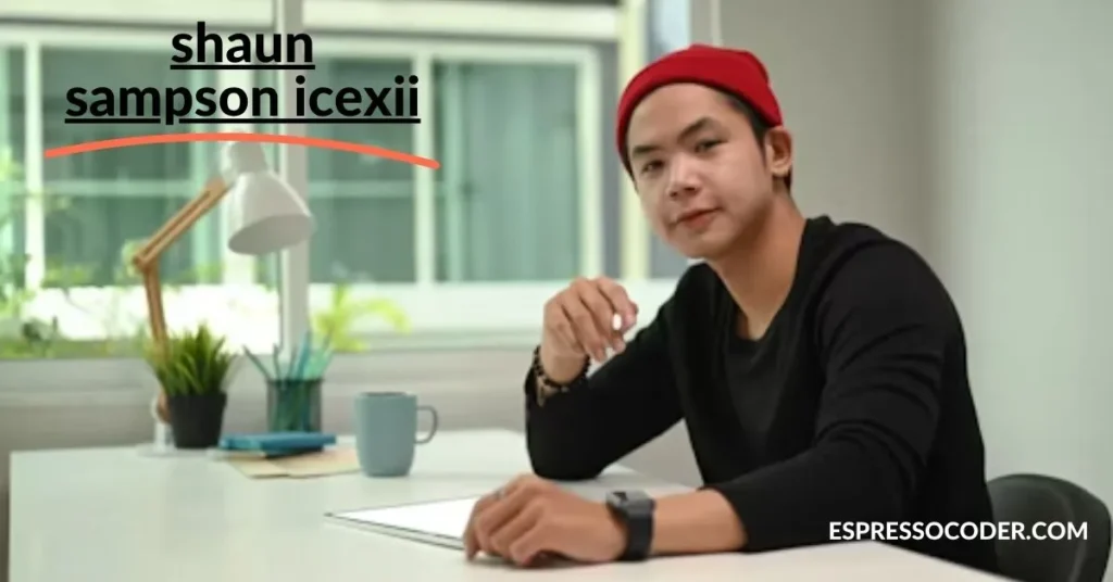 Shaun Sampson, sustainability tech entrepreneur and IceXII founder in a smart business setting.