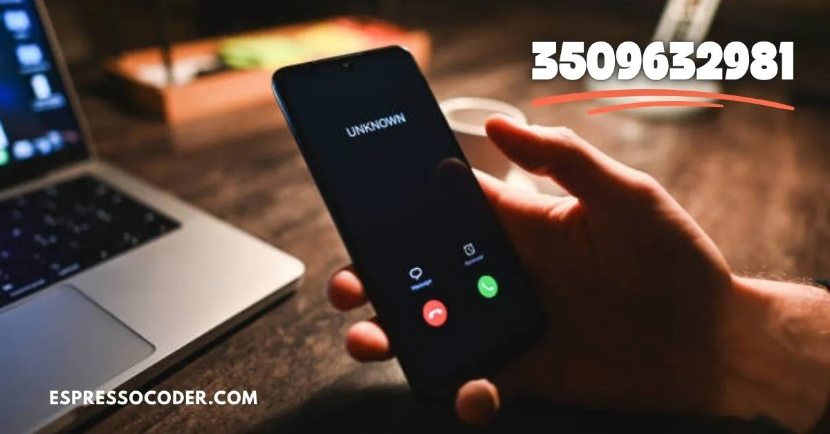 User identifying 3509632981 as a suspected scam or fraud call.