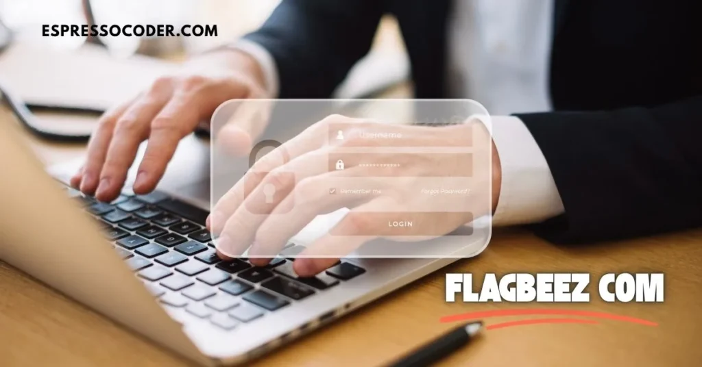 flagbeez com WHOIS lookup showing registrar info and privacy-protected domain data.