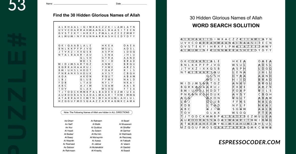 Classic it wordsearch puzzle grid with hidden words highlighted in letters.