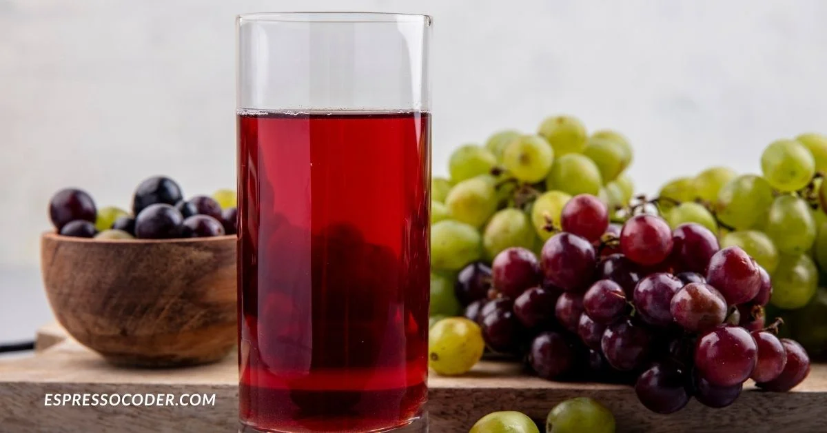 Fresh musté grape juice in a glass, unfermented traditional Mediterranean drink.