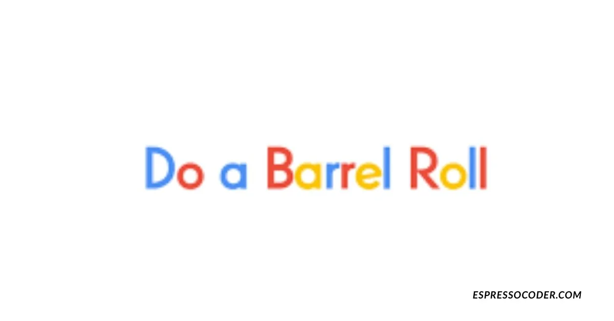 Rotating browser screen showing Drivingmadio do a barrel roll 2 times effect.