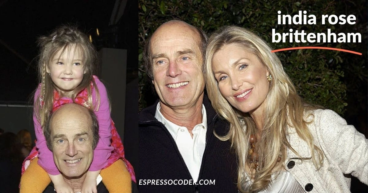 India Rose Brittenham with father Skip Brittenham at charity event.