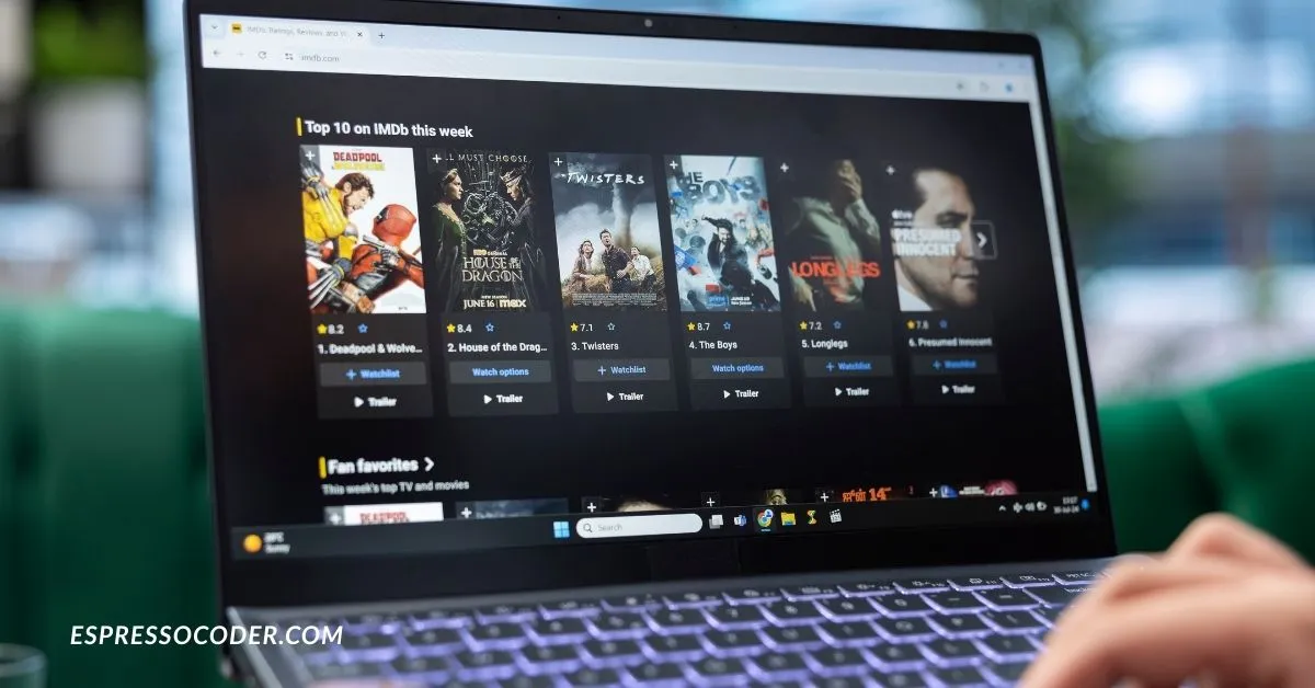 Filmygod UK homepage screenshot with free movie listings.