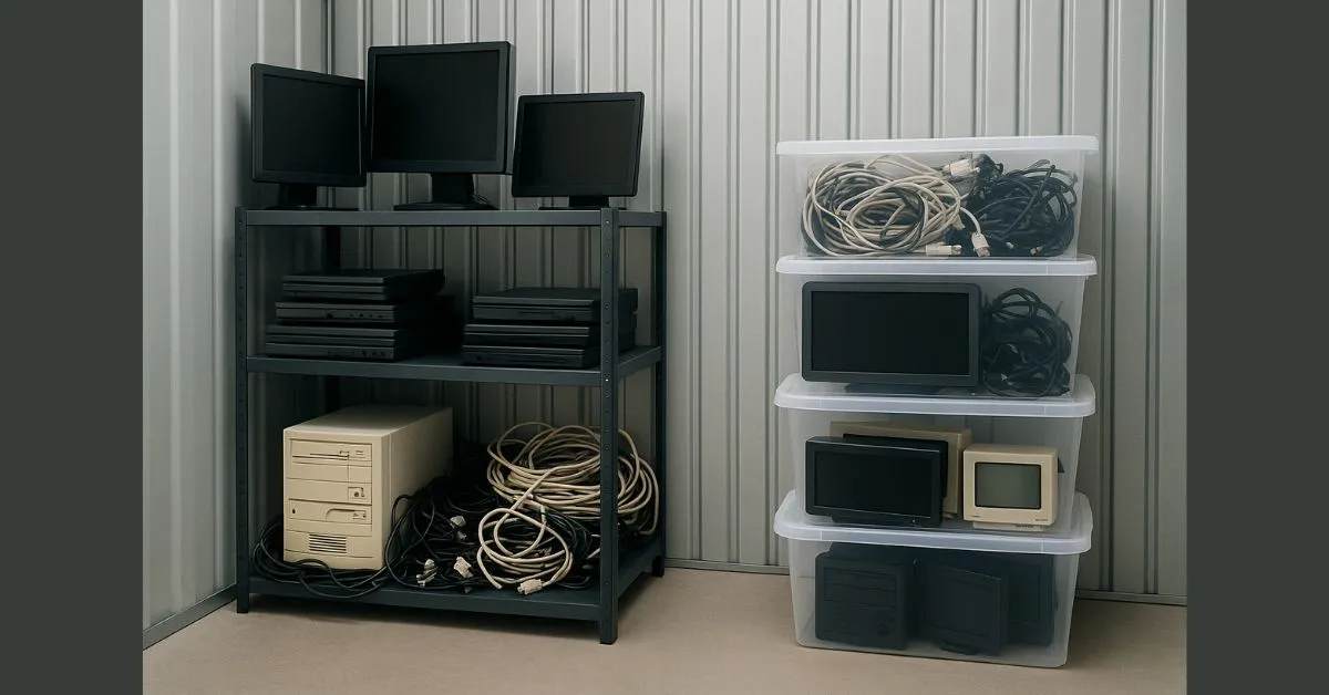Managing Old Tech Gear With Help From Self Storage Units