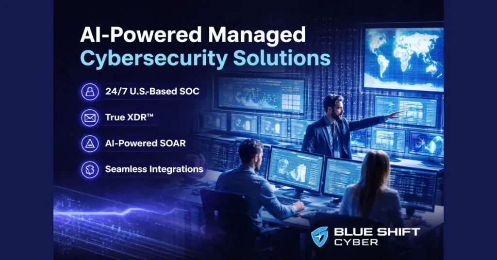 AI-Powered Managed Cybersecurity Solutions | Blue Shift Cyber