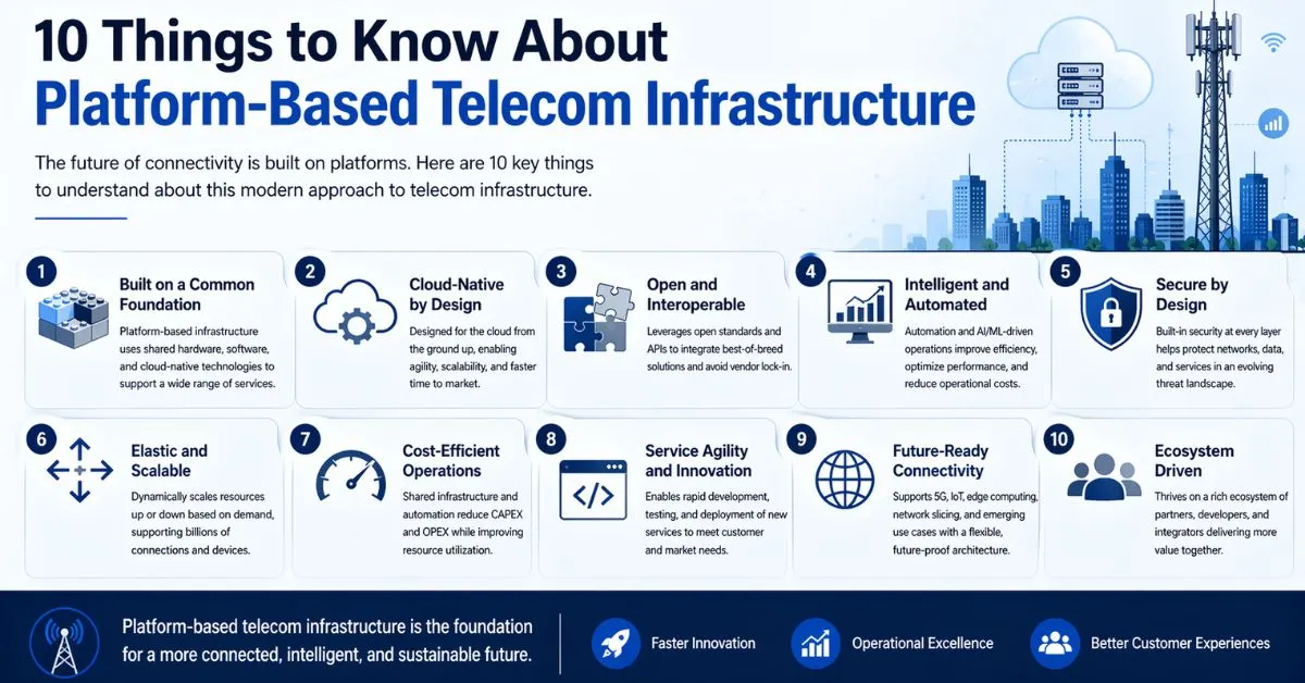 10 Things to Know About Platform-Based Telecom Infrastructure